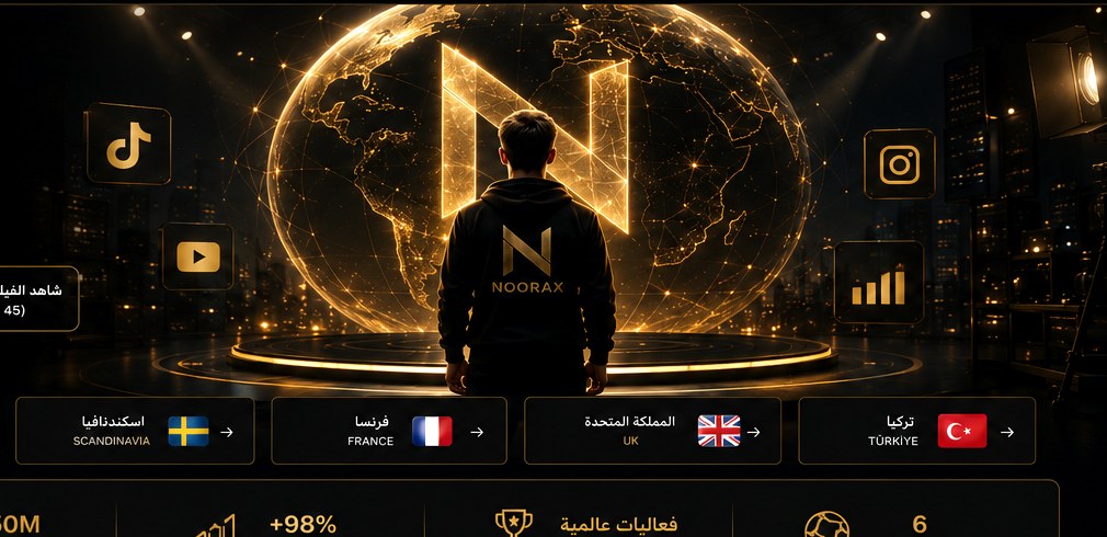 NOORAX Creator Network — global creator journey